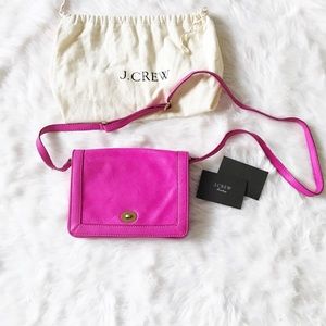 JCrew Hot Pink Crossbody Bag